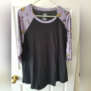 Torrid Hocus Pocus 3/4 sleeve top